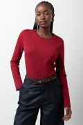 Long Sleeve T-Shirt Red