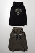 2 Pack Hoodies Black And Green