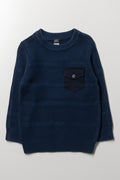 Knit Jumper Navy