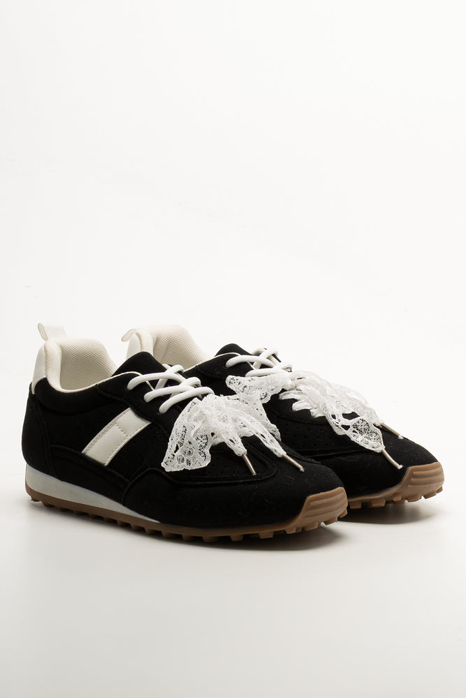 Retro Trainers Black (3)