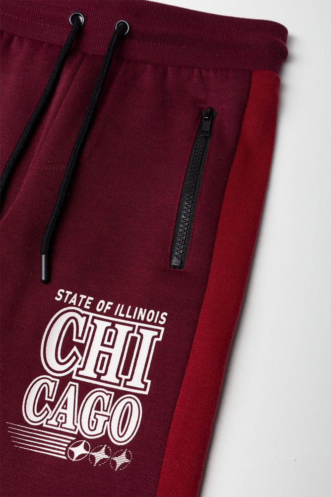 Trackpants Burgundy (1)