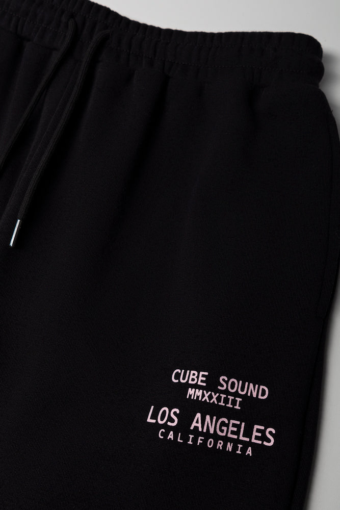 Cuffed Jogger Trackpants Black (1)