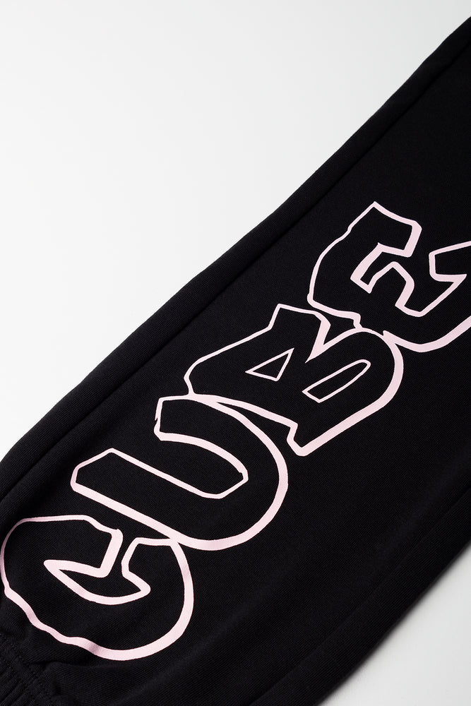 Cuffed Jogger Trackpants Black (2)