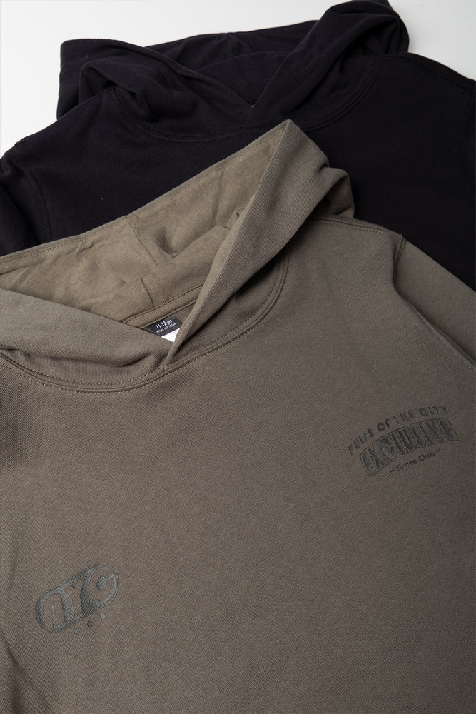 2 Pack Hoodies Black And Light Brown (1)