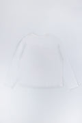White Long Sleeve Graphic T-Shirt (2)