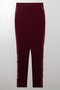Panel Leggings Burgundy (2)