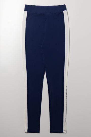 Panel Leggings Navy
