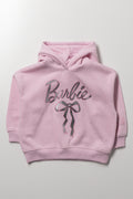 Barbie Glitter Hoodie Pink