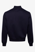 Zip Through Cowl Neck Tracktop Black (1)