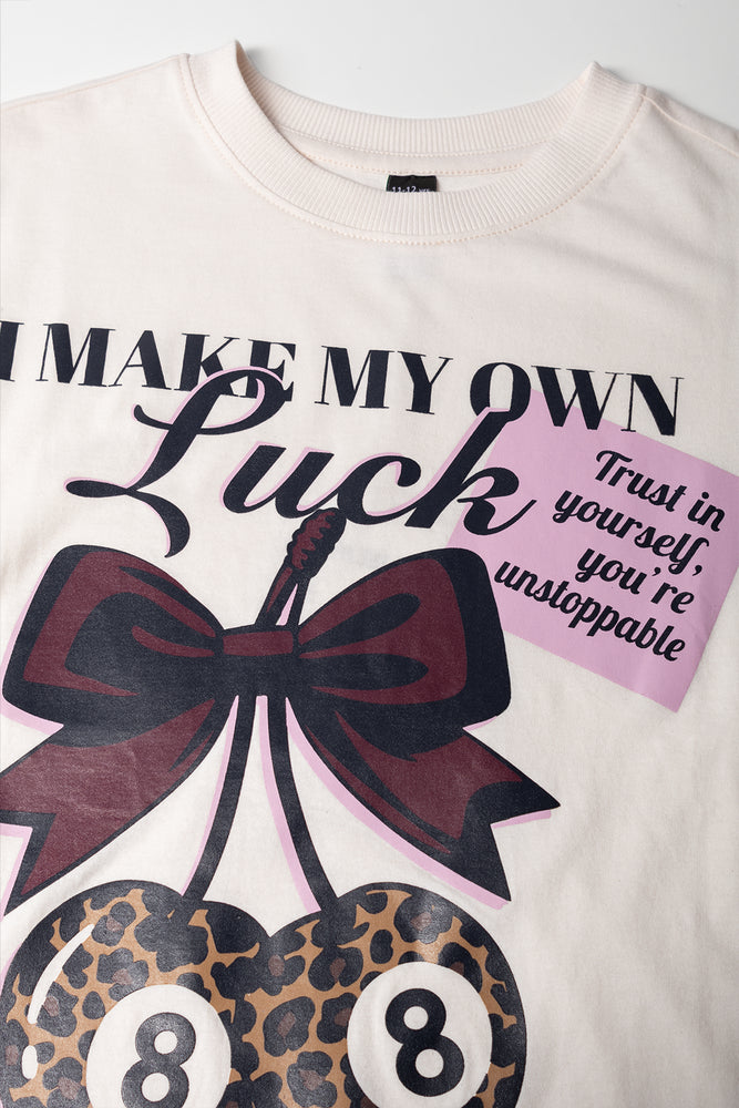 Long Sleeve T-Shirt with Bow Print (1)