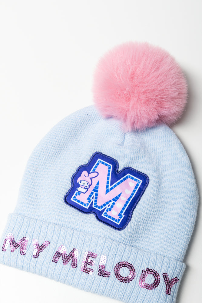 My Melody Beanie Light Blue (1)