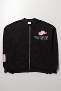 Barbie Bomber Tracktop Dark Grey