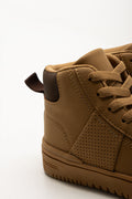Skate High Top Sneakers Tan (3)