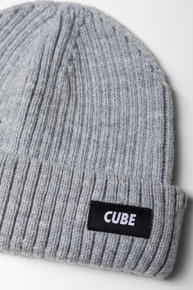 Rib Beanie Grey (1)