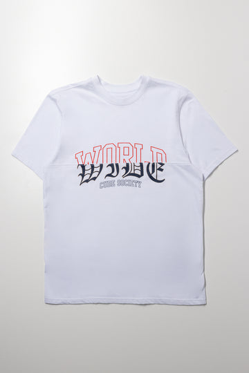 World Short Sleeve T-Shirt White