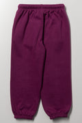Piping Jogger Trackpants Burgundy (2)