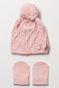 Hat Set Pink