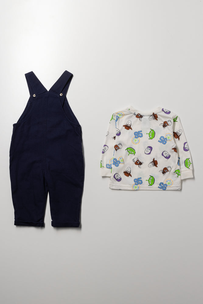 Toy Story Dungaree Set Navy (3)