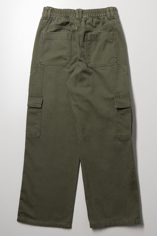 Cargo Pants Green (2)