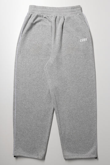 Straight Leg Trackpants Grey
