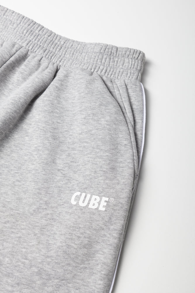 Straight Leg Trackpants Grey (1)