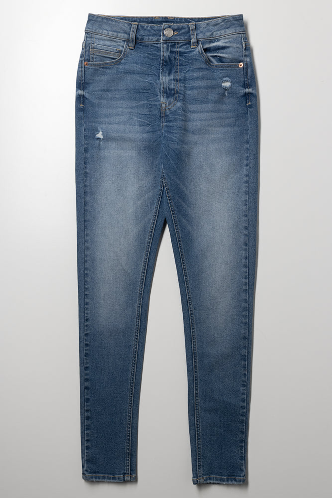 Super Skinny Denim Jeans Light Blue