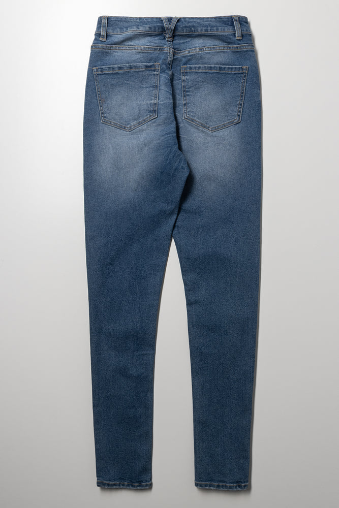 Super Skinny Denim Jeans Light Blue (2)