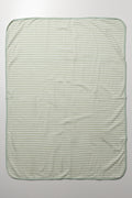2 Pack Receiver Blankets Green (2)