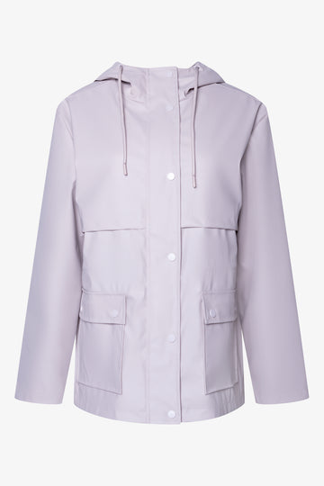 Coated Parka Jacket Natural
