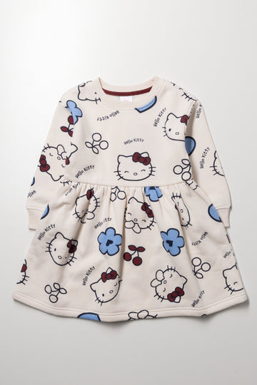 Hello Kitty Babydoll Dress Cream