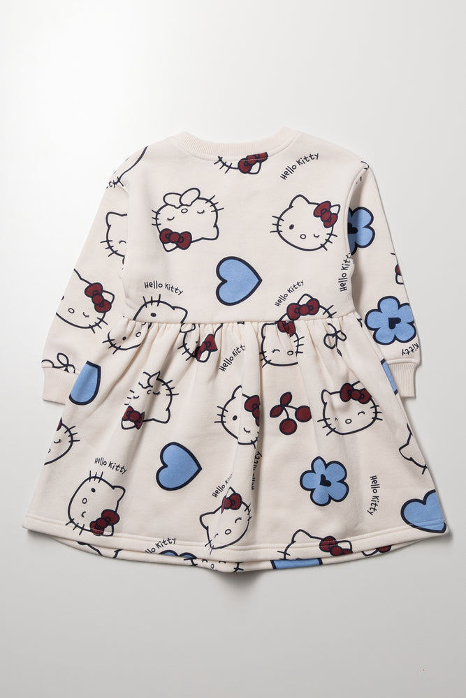 Hello Kitty Babydoll Dress Cream (2)
