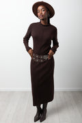 Bodycon Dress Brown