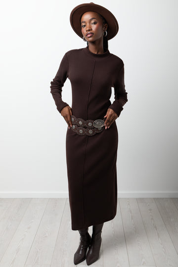 Bodycon Dress Brown