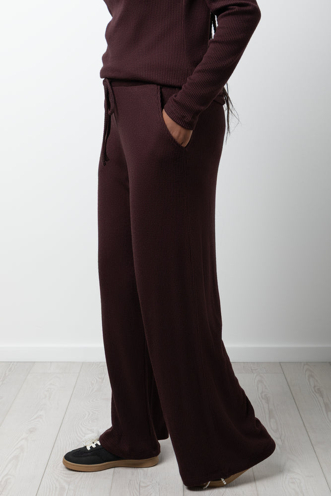 Knit Pants Brown (1)