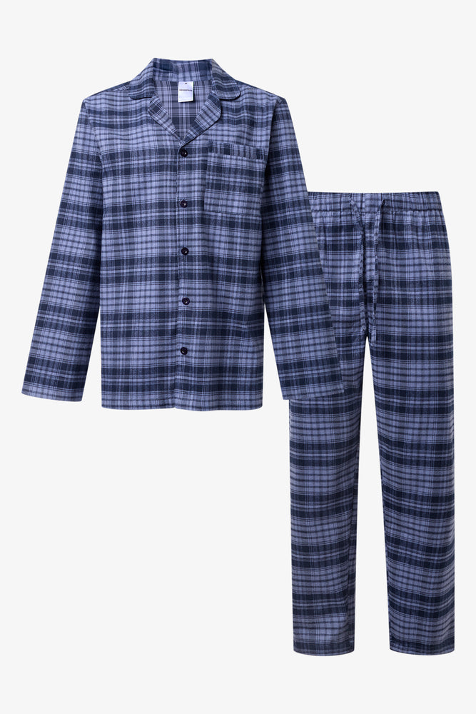 Check Pyjamas Set Blue