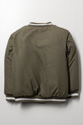 Baseball Utility Bomber Jacket Green (2)