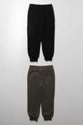 2 Pack Trackpants Black And Dark Green (2)