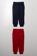 2 Pack Trackpants Navy And Red (2)