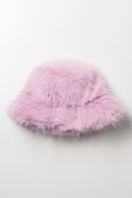Fuzzy Fur Hat Pink