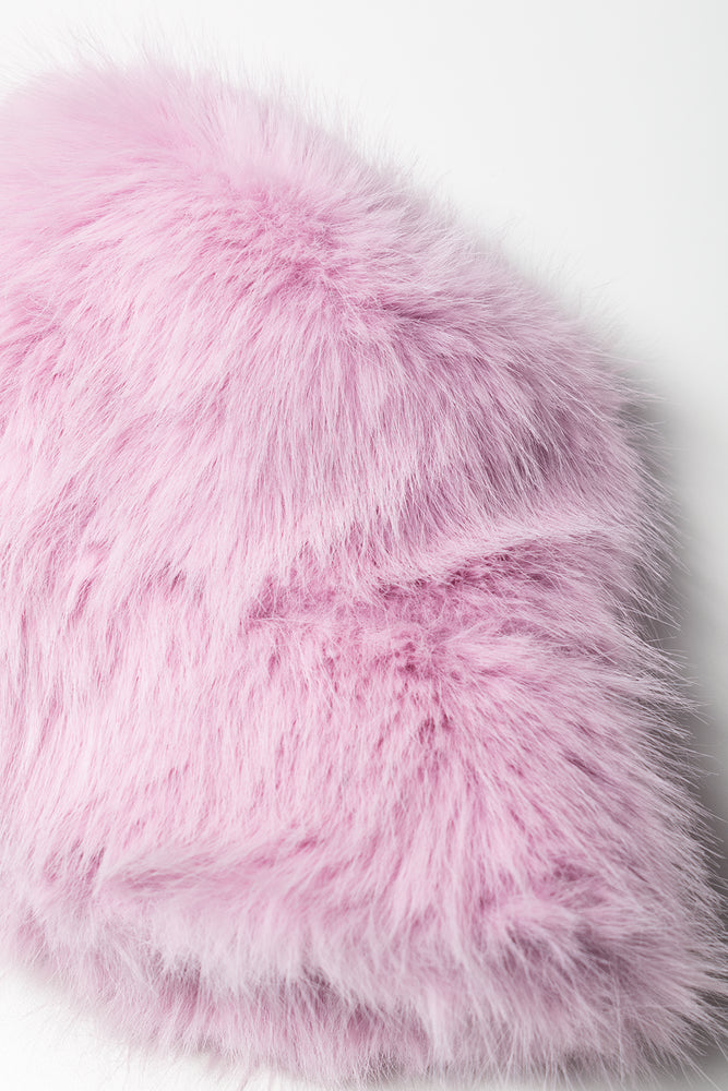Fuzzy Fur Hat Pink (1)