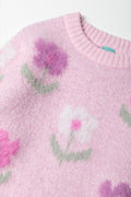 Floral Jersey Pink (1)