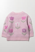 Floral Jersey Pink (2)