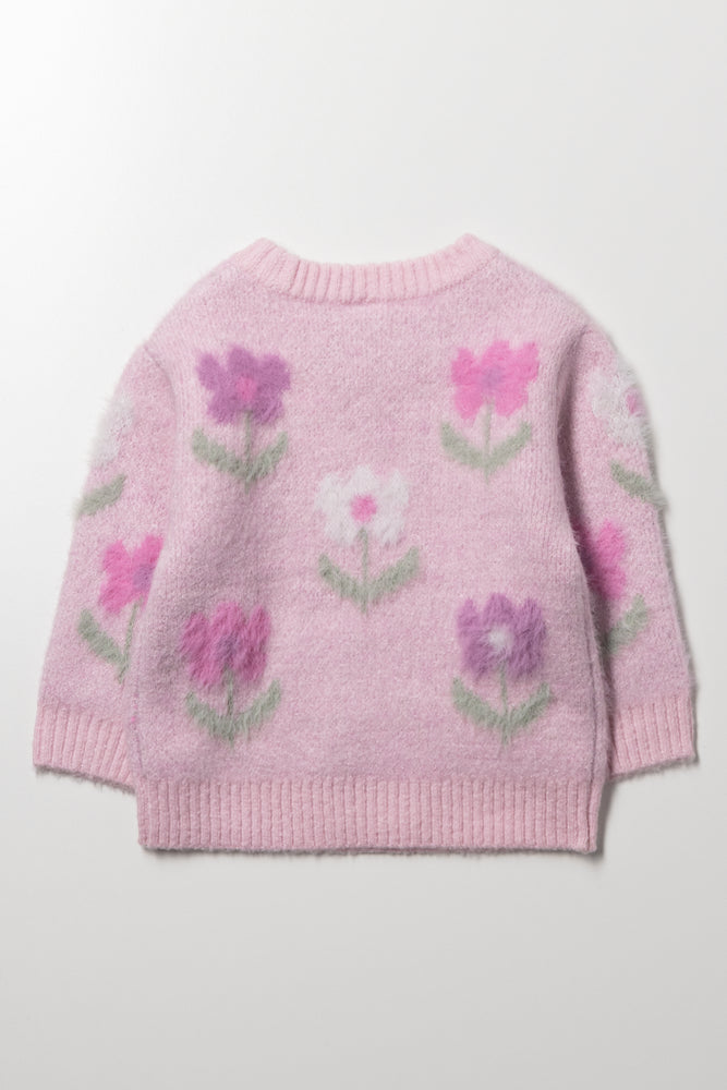 Floral Jersey Pink (2)