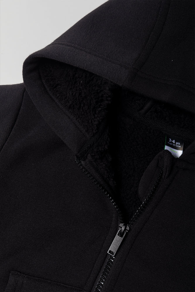 Zip Through Tracktop Black (1)