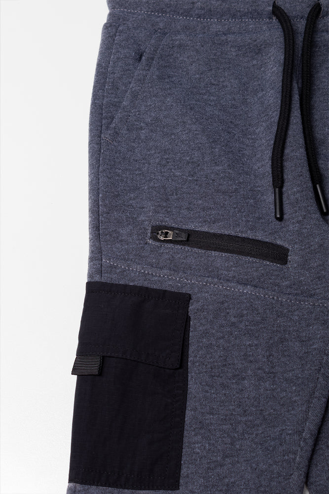 Cargo Trackpants Dark Grey (1)