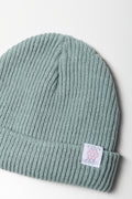 Rib Beanie Light Green (1)