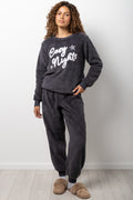 Cosy Nights Pyjamas Dark Grey