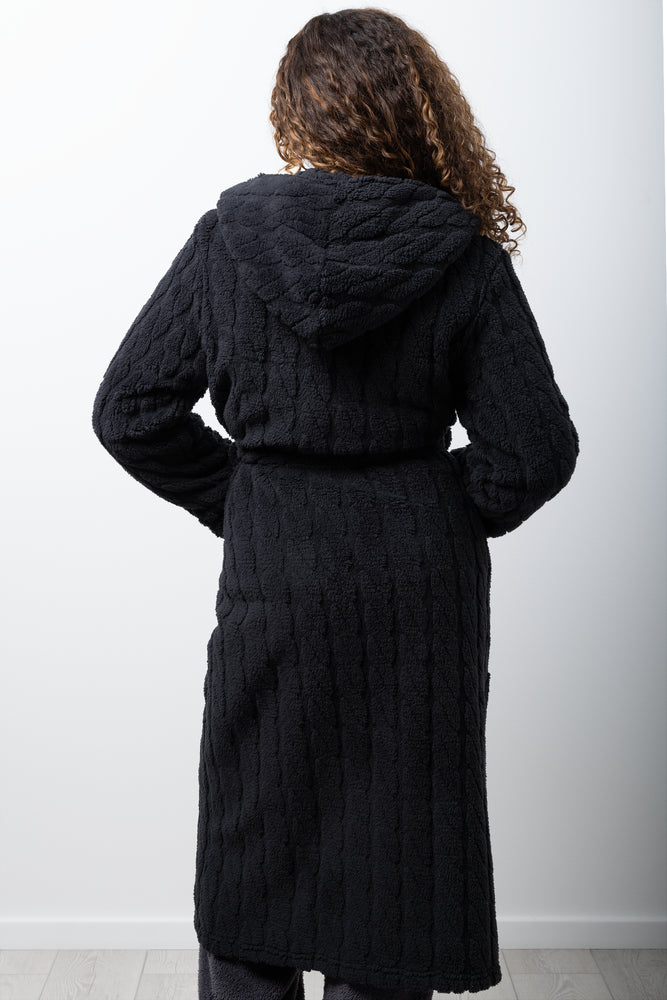 Sherpa Gown Black (2)