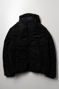 Hooded Puffer Jacket Black