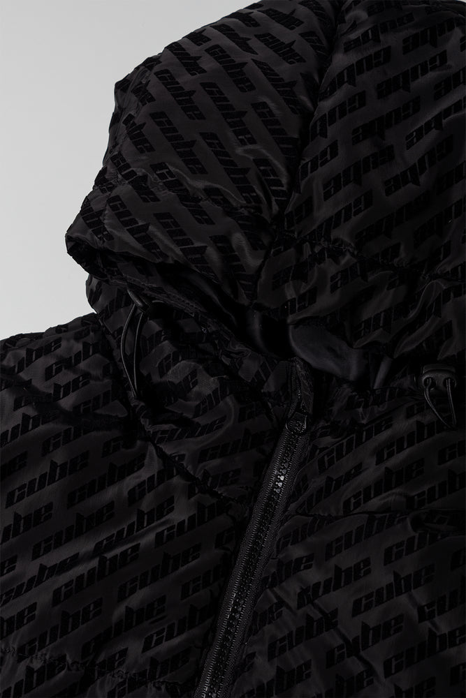 Hooded Puffer Jacket Black (1)